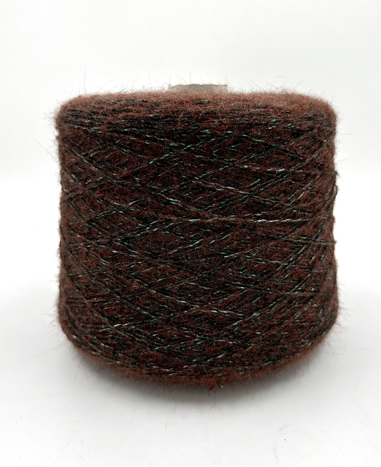 Пряжа Riflesso, Grignasco, меринос, мохер, цвет бордово-зеленый